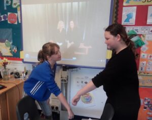 Students Enact Scenes